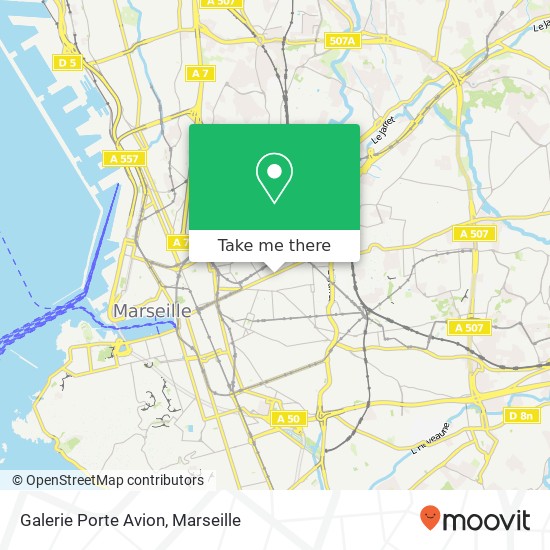 Galerie Porte Avion map