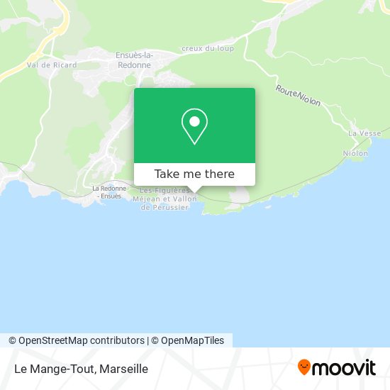Le Mange-Tout map