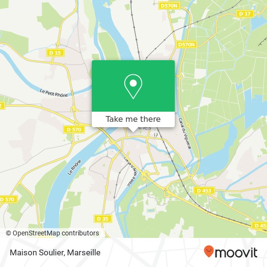 Maison Soulier map