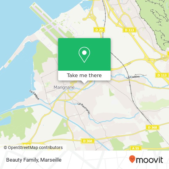 Beauty Family map