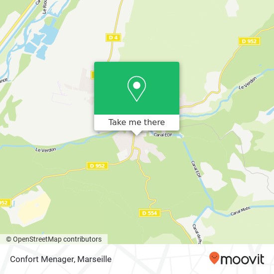 Confort Menager map