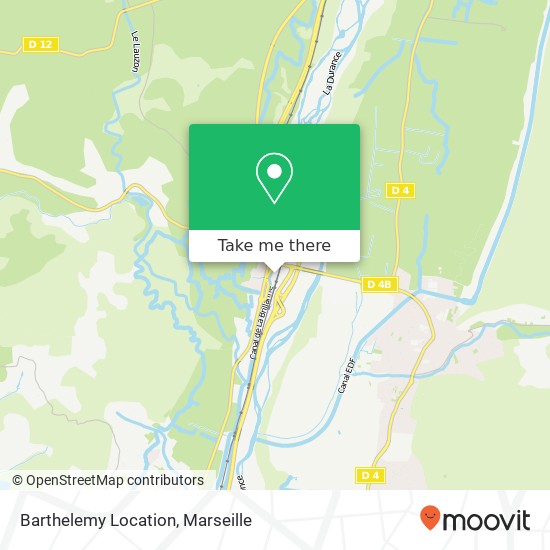 Barthelemy Location map