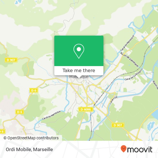 Ordi Mobile map