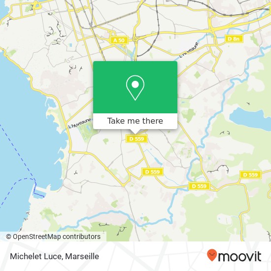 Mapa Michelet Luce