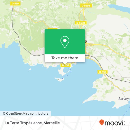 Mapa La Tarte Tropézienne