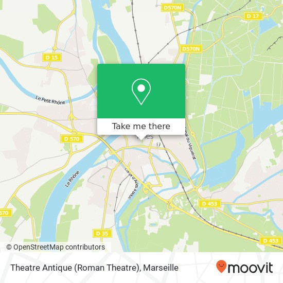 Theatre Antique (Roman Theatre) map