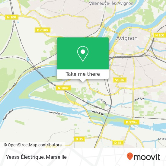 Yesss Électrique map