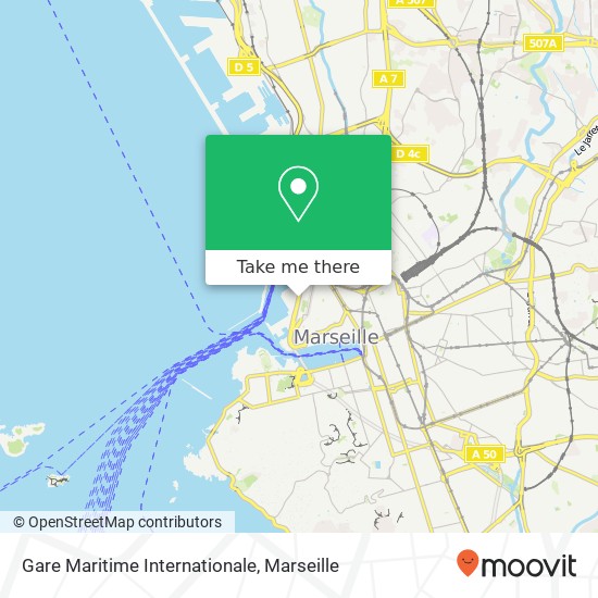 Gare Maritime Internationale map