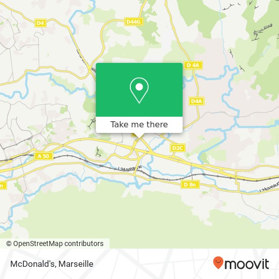 McDonald's map