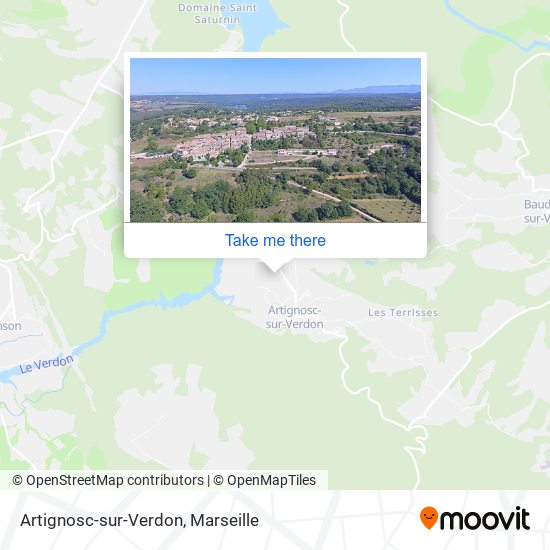 Artignosc-sur-Verdon map