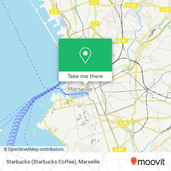 Mapa Starbucks (Starbucks Coffee)