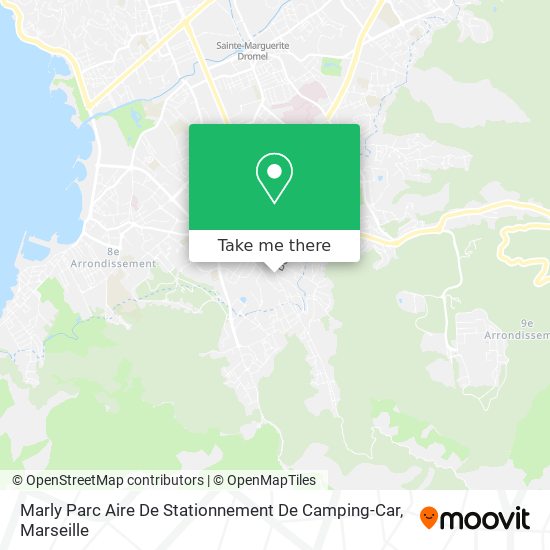 Marly Parc Aire De Stationnement De Camping-Car map