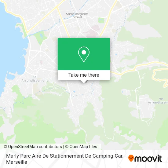 Marly Parc Aire De Stationnement De Camping-Car map