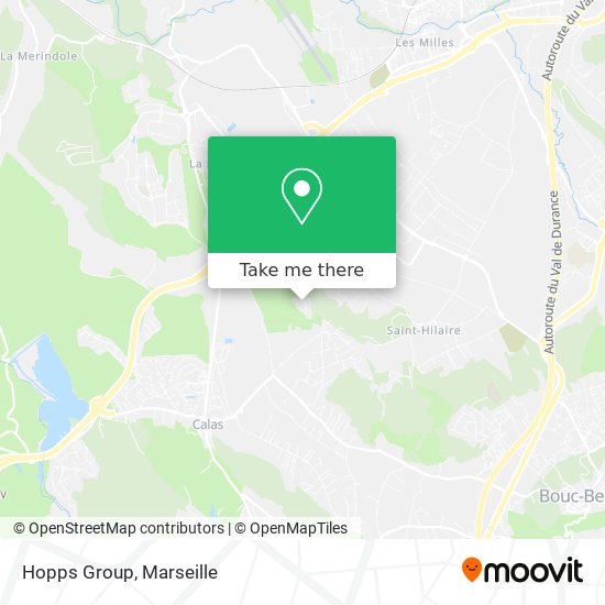 Hopps Group map