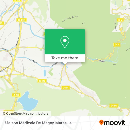 Maison Médicale De Magny map