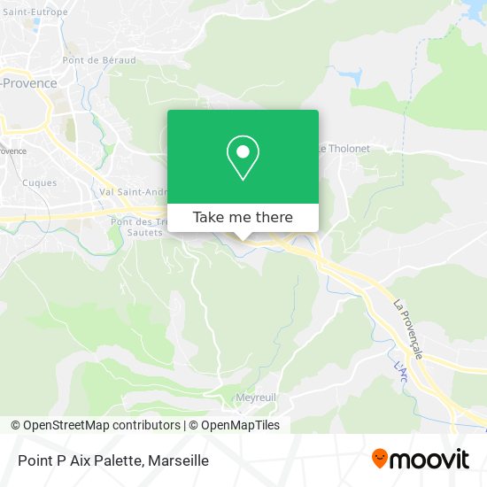 Point P Aix Palette map