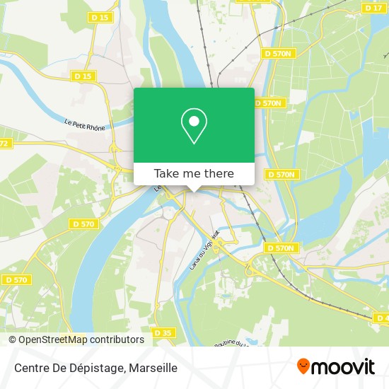 Mapa Centre De Dépistage