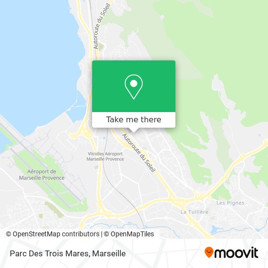 Parc Des Trois Mares map