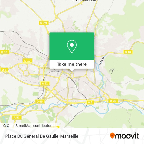 Mapa Place Du Général De Gaulle