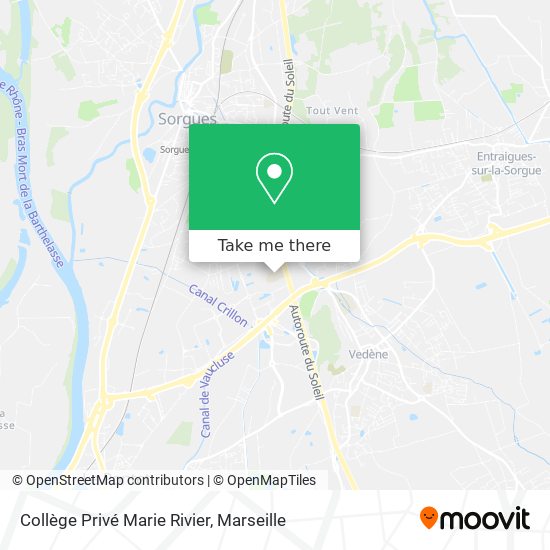 Collège Privé Marie Rivier map