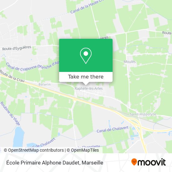 École Primaire Alphone Daudet map