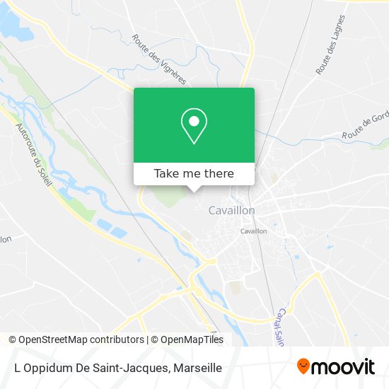 L Oppidum De Saint-Jacques map