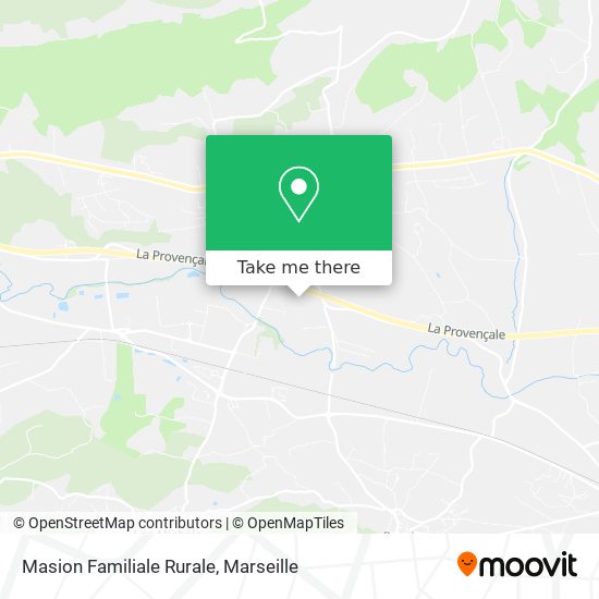 Mapa Masion Familiale Rurale