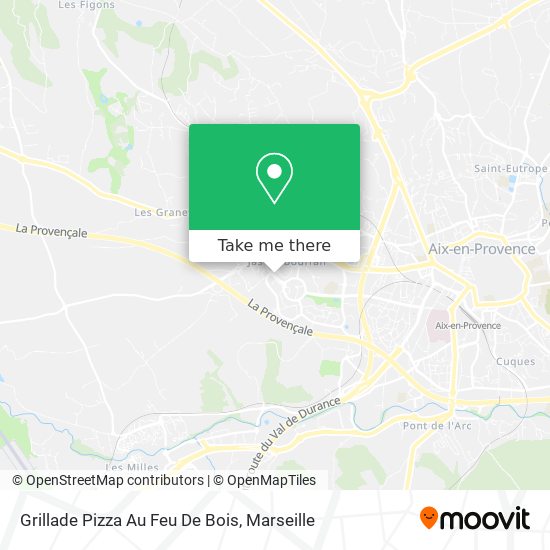 Grillade Pizza Au Feu De Bois map