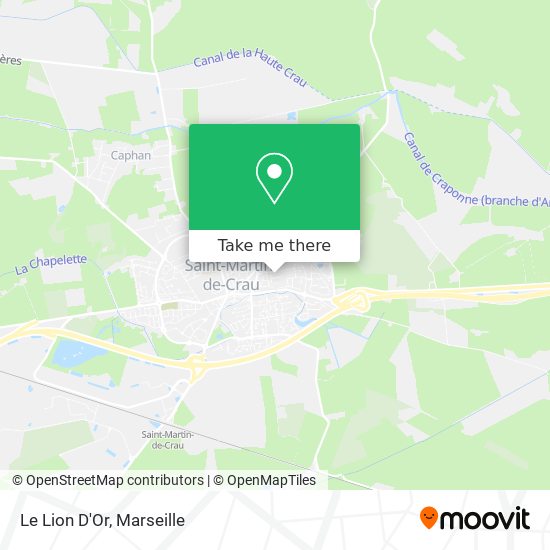 Le Lion D'Or map