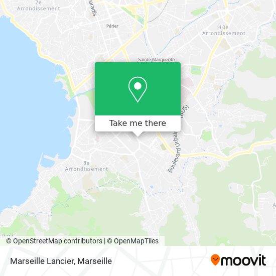 Marseille Lancier map