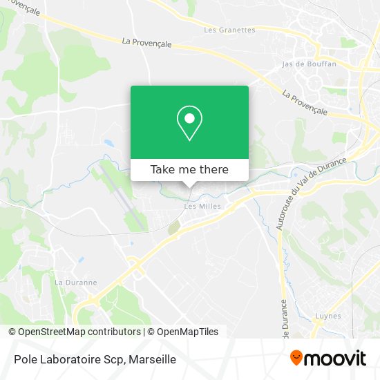 Pole Laboratoire Scp map