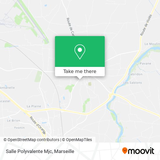 Salle Polyvalente Mjc map