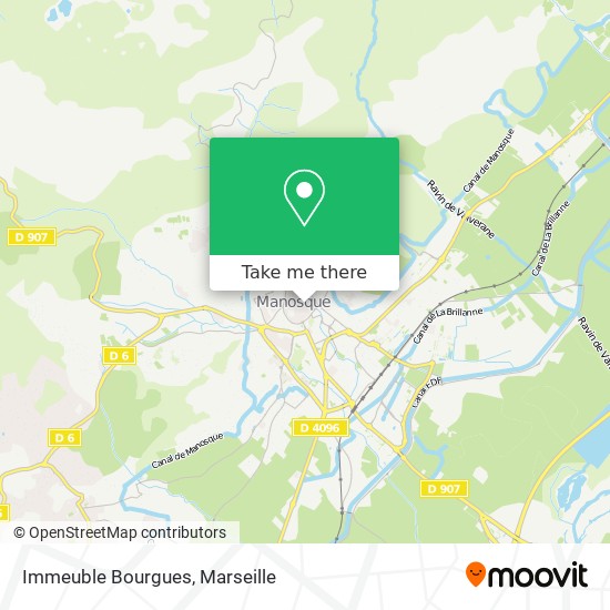 Immeuble Bourgues map