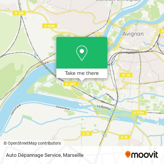 Mapa Auto Dépannage Service