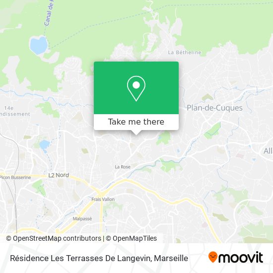 Résidence Les Terrasses De Langevin map