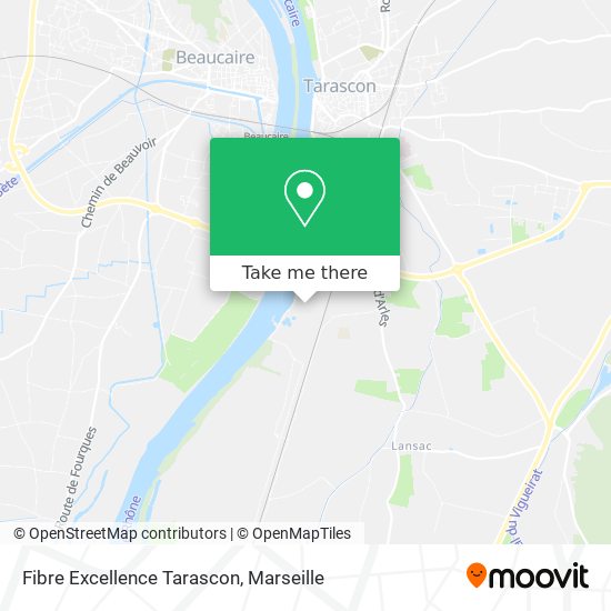 Fibre Excellence Tarascon map