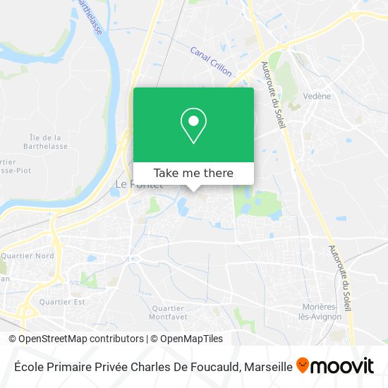 École Primaire Privée Charles De Foucauld map