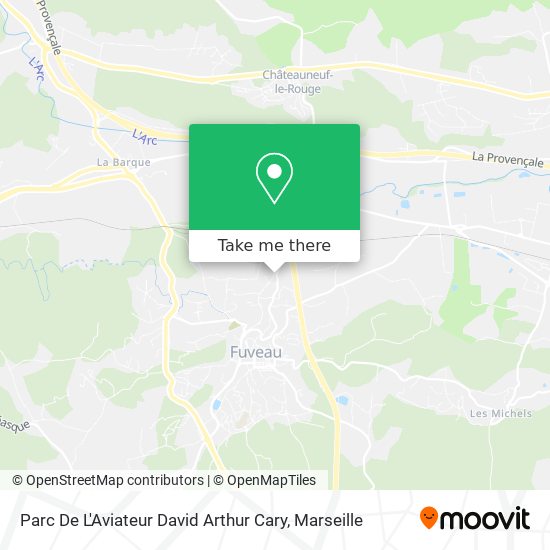 Parc De L'Aviateur David Arthur Cary map