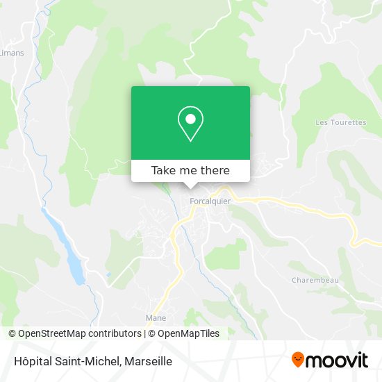 Hôpital Saint-Michel map