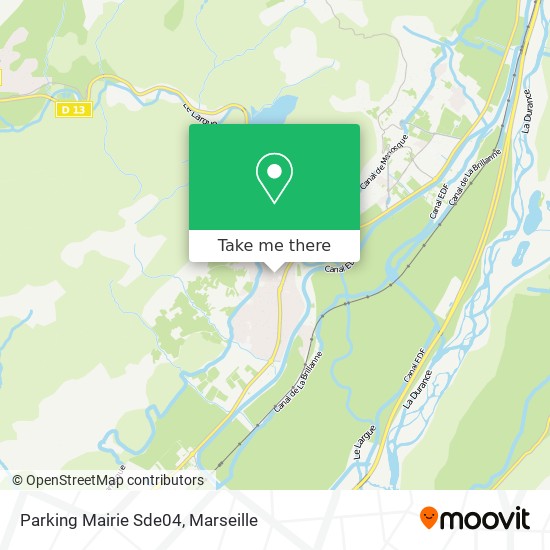 Parking Mairie Sde04 map