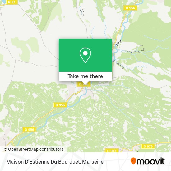 Maison D'Estienne Du Bourguet map