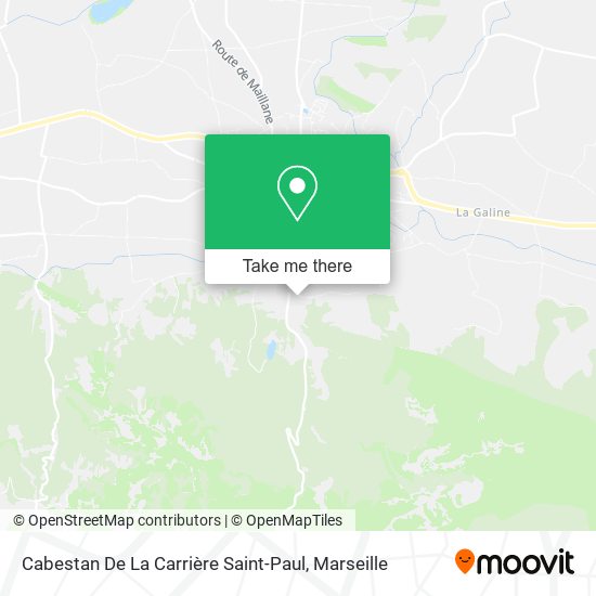 Cabestan De La Carrière Saint-Paul map