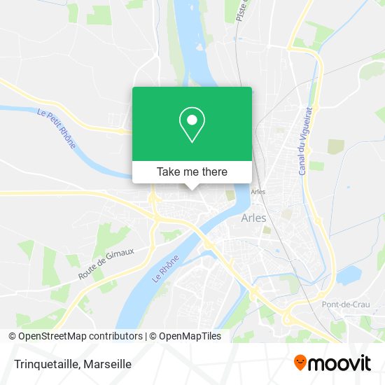 Trinquetaille map