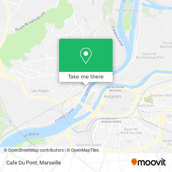 Cafe Du Pont map