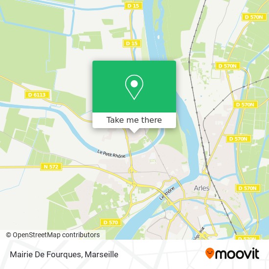 Mapa Mairie De Fourques