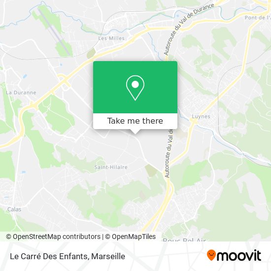 Le Carré Des Enfants map