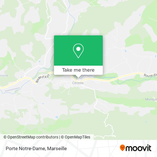 Porte Notre-Dame map