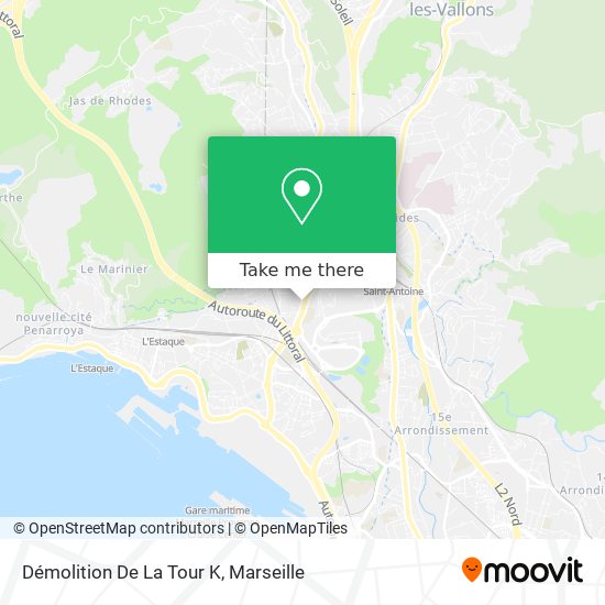 Démolition De La Tour K map