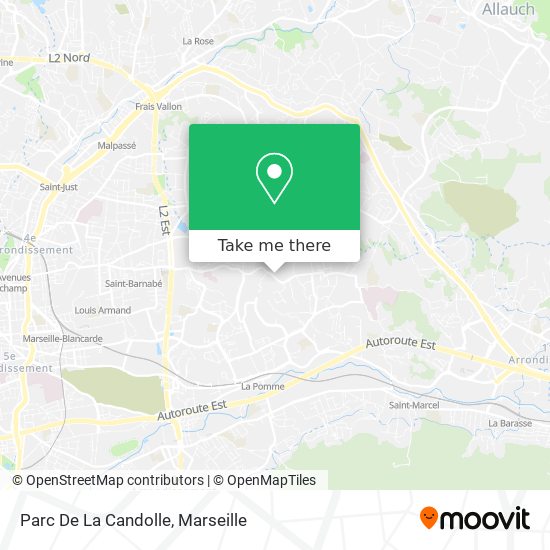 Parc De La Candolle map