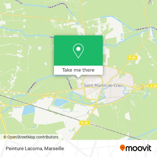 How To Get To Peinture Lacoma In Saint Martin De Crau By Bus Or Light Rail
